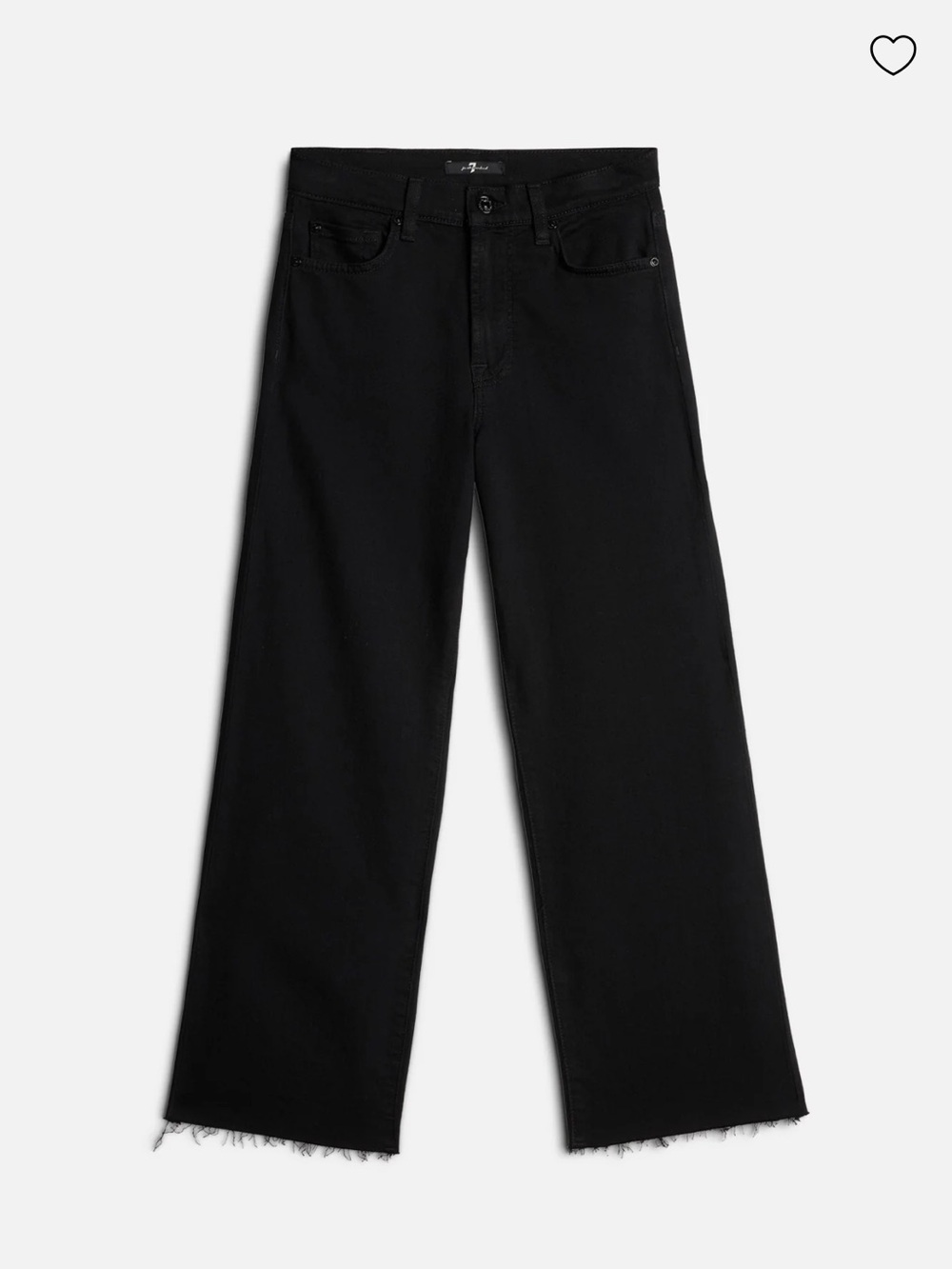 7 For All Mankind Alexa Cropped Jean